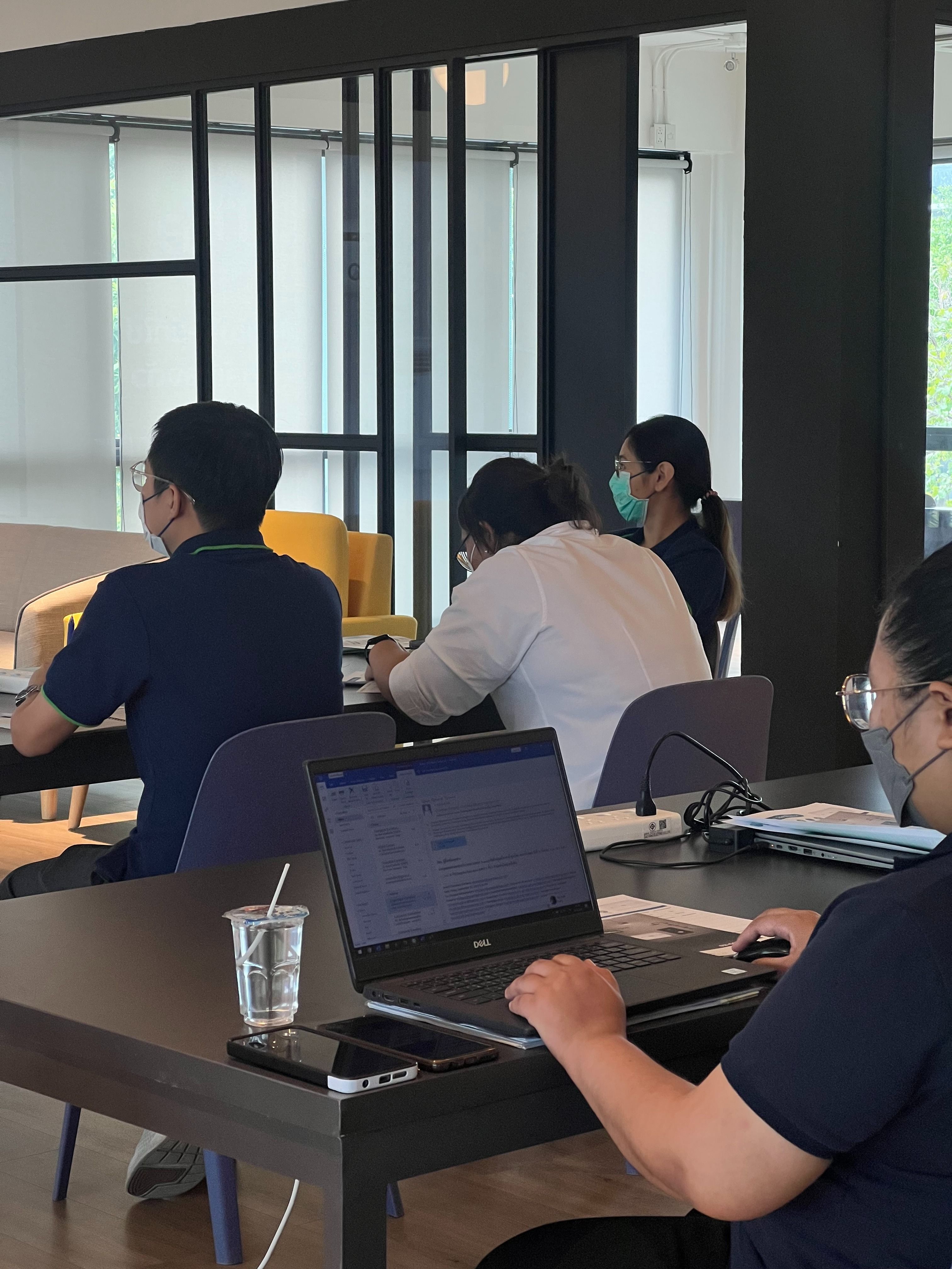 อบรมการ training เครื่องทำน้าร้อน/อุ่น M&E