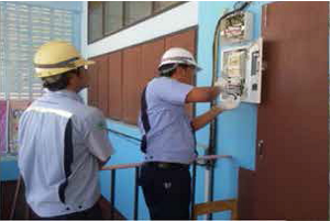 ปรับปรุงระบบไฟฟ้าโรงเรียนบ้านมาบเตย